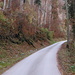 At the beginning the road to Lüsis is paved.
