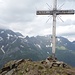 Imposantes Gipfelkreuz, fantastische Fernblicke, üppiger Lohn für 2,5 bis 3,5 Stunden Aufstieg von Pfelders
