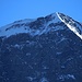 Tschuggen (2520,2m):<br /><br />Aussicht auf den Eiger (3970m) mit dem obersten Teil seiner Nordwand. Auf dem Mittelleggigrat (links) sind sogar zwei Bergsteiger zu sehen!