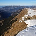 Tschuggen (2520,2m): <br /><br />Gipfelaussicht über den Männlichen (2342,6m) in die Berner Voralpen und ins Mittelland.