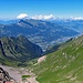 Blick in Richtung Churfirsten bis zum Alpstein