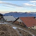 Vazer Alp - wir starten heute aufgrund eines Schneerutsches ca. 100m weiter unten.