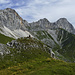 Das unscheinbare Rossberg "Gipfelchen" vor der Schüsselkarspitze