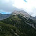 Bettlerkarspitze im Abstieg zur Plumsjochhütte