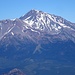 Shasta with its normal route (Avalanche Gulch) to the right
