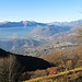 scendendo verso l'Alpe Bolla : vista sulla Val Colla