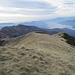 Monte Gradiccioli : versante di cresta verso il Passo d'Agario e il Monte Lema