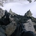 Tiefblick Muttengletscher vom Chli Muttenhorn aus