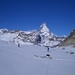 ... mit Blick auf das Matterhorn