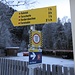 Hier gehts los - Start in Hinterriß neben dem Karwendel-Infomartionszentrum.