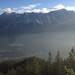 Gegenüber die Zugspitze