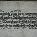 Pilgerspruch am 'Rottenschwert' von Blattenbach