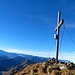 Gipfel mit Kreuz auf dem Schofwisspitz