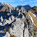 oben auf dem Hauptgipfel angekommen, der Stöllen ist eine wilde aber sehr schönes Felsgebilde