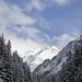 Val d'Err - in der Bildmitte der Piz Salteras (links davon in den Wolken Piz Val Lunga)