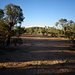 IL fiume Todd, in secca come quasi sempre, ad Alice Springs.