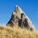 Der Mount Zehenspitz erhebt sich über der Steppe