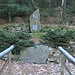 Goethe-Gedenkstein (er hatte den Graben einst besucht)