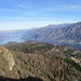 verso il Monte Ponciv : vista sull'Alto Lago di Como