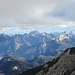 Blick nach Osten im Zoom in die Ammergauer Alpen