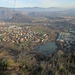 Sulla cresta del Monte Crocino, in picchiata su Arcisate e Bisuschio.