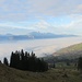 beschauliches Hochwandern über Nebelmeer und Stockhornkette