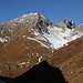 Pizza Grossa - view from near Alp d'Err. Down below is the shadow of Carungas.