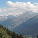 Blick auf die Gommer Berge