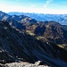 Aussicht in Richtung den Grauspitzen und bis zu den Glarner Alpen