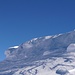 Am Breithornpass zeigen sich patagonisch angehauchte Schneeformationen