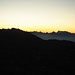 Sonnenaufgang über den Walliser Alpen bei P2815