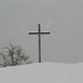 La croce nei pressi dell'alpeggio di Loutze.