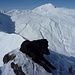 Gipfelrast auf dem Piz da Vrin: über Tilly der Piz Gren (Foto vom 11.2.2012)