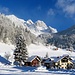 Am Anfang  noch mit schönstem Sonnenschein, Blick in Richtung Alpstein