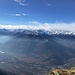 Visione aerea sull'Ossola dalla quota 1567 m, nei pressi dell'Alpe Drisioni