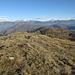 Le ampie distese panoramiche del Monte Bigorio.