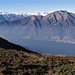 Anche il Monte Rosa e gli altri 4000 vallesani sono ben visibili dal Monte Paglione.