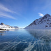 Der Lago Bianco: Immer noch schneefrei und sehr eindrücklich