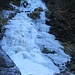 Cascata Valsambuzza sempre più ghiacciata