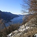 salendo verso i Monti di Carate : vista sul Lago di Como