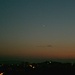 Venus am Nachthimmel über Пятигорск (Pjatigorsk). 