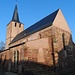 Die romanische Kirche Saint-Laurent in Dorlisheim.