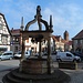 Der schöne Brunnen in Rosheim.