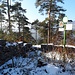 Die spärlichen Reste des Château de Koepfel.