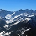 diese Bergkette ist zugleich die Grenze Liechtenstein / Schweiz
