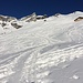 Unterhalb der Skihütte Hanegg
