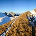 Wenig Schnee am Bürglen