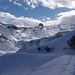 Der Felszahn in der Mitte ist der Pierra Menta (2714 m), das Wahrzeichen des Beaufortain-Massivs.)