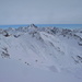 Am Gipfel des Schafberg. Blick auf das Bietschhorn.