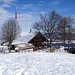 Die wunderschön gelegene Hütte La Chia des Skiclubs Alpina.